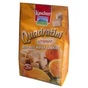 Loacker Orange Quadratini 7.76oz (220g)  Grocery & Gourmet 