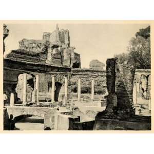  1927 Rome Hadrian Villa Adriana Ruin Photogravure Italy 