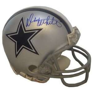 Danny White signed Dallas Cowboys Replica Mini Helmet