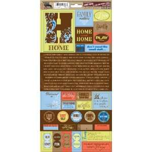  97% Complete Stickers 6X12 Sheet Home [Kitchen]
