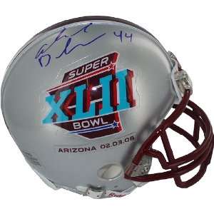  Ahmad Bradshaw Super Bowl 42 Replica Mini Helmet Sports 