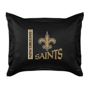   Sham   New Orleans Saints NFL /Color Black Size Stan