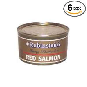 Rubinsteins Red Salmon, 7.5 Ounce (Pack Grocery & Gourmet Food