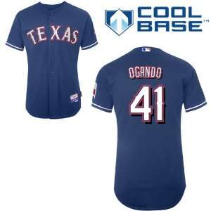  Alexi Ogando Texas Rangers Authentic Alternate Cool Base 