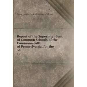 Report of the Superintendent of Common Schools of the Commonwealth of 