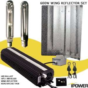  iPower Grow Lights 600W HPS/MH Dimmable Basic Wing 