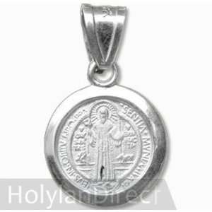  Sterling Silver Saint Benedict Medal (925 Pendant) #2 