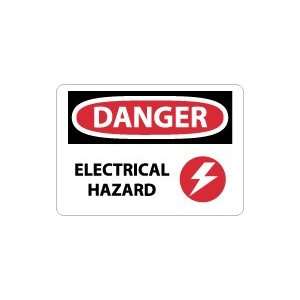    OSHA DANGER Electrical Hazard Safety Sign