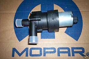 WATER PUMP AUXILIARY ELECTRIC DURANGO 2001 2003 OEM  
