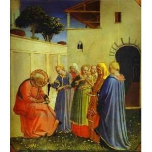  Hand Made Oil Reproduction   Fra Angelico   24 x 28 inches 