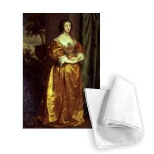 Martha Cranfield by Sir Anthony van Dyck   Tea Towel 100% Cotton 