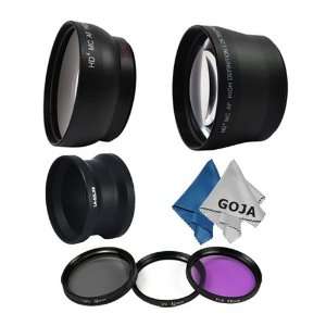  Essential Lens Kit for PANASONIC Lumix DMC LX5 and LEICA D Lux 