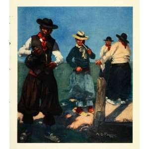  1912 Print Archibald Stevenson Forrest Art South American 
