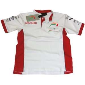   Race Shirt Formula One 1 Force India F1 NEW White