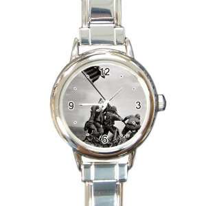 iwo jima Italian Charm Watch