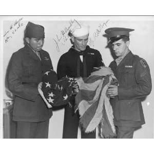   Survivors of the Historic 1945 Iwo Jima Flag Raising 