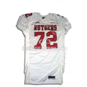  Game Used Rutgers Scarlet Knights Jersey Sports 