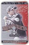 2001 Upper Deck Tiger Woods Collection Golf Tin Set Box  