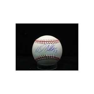  Manny DelCarmen Autographed Ball   Autographed Baseballs 