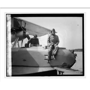  Historic Print (L) Wilbur in Hydroplane