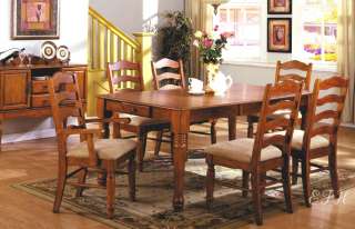 NEW MAYFAIR COUNTRY STYLE RUSTIC PINE WOOD FINISH DINING TABLE 