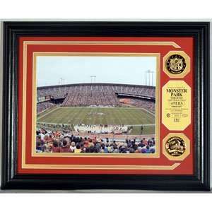  Monster Park Photo Mint With 2 24Kt Gold Coins Sports 