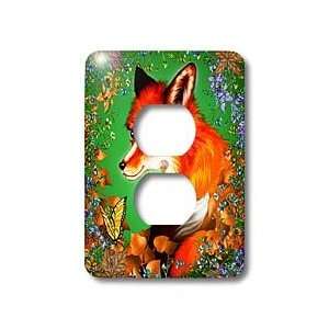 Dream Essence Designs Animal   A sweet baby fox peering out of his den 