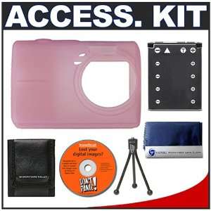  Olympus Pink Silicone Skin for FE 230 Digital Camera 