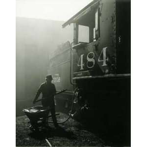  Pat Barry   Locomotive 484 Giclee on acid free paper