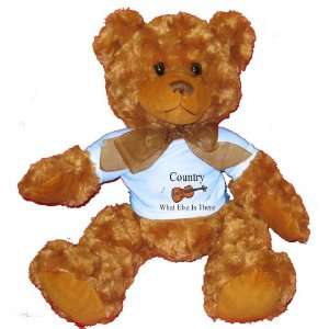  Country What Else Is There Plush Teddy Bear with BLUE T 