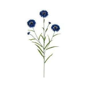    Faux 25.5 Cornflower Spray Royal Blue (Pack of 12) Beauty