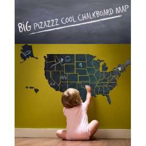  Big Pizazzz Cool Chalkboard Map
