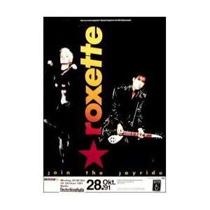 ROXETTE Join The Joyride Tour   Berlin 28th October 1991 