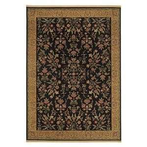 Shaw Century Beaumont Onyx 00500 Traditional 93 x 132 Area Rug 