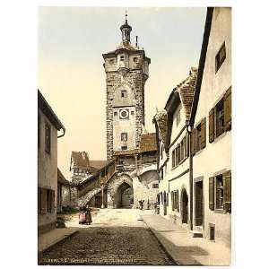   Klingen Tor,Rothenburg ob der Tauber,Bavaria,Germany