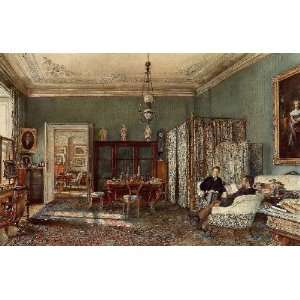 painting reproduction size 24x36 Inch, painting name The Morning Room 