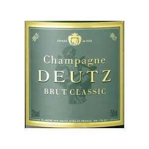  Deutz Brut Classic 750ML Grocery & Gourmet Food