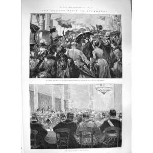  1886 QUEEN LIVERPOOL MAYOR BANQUET BEECHAMS PILLS