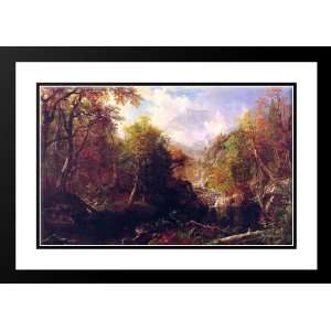 Bierstadt, Albert 40x28 Framed and Double Matted The Emerald Pool 