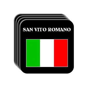  Italy   SAN VITO ROMANO Set of 4 Mini Mousepad Coasters 