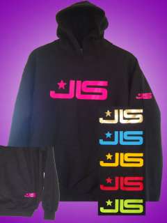JLS GIRLS HOODIE, VARIOUS DESIGN COLOURS + ALL SIZES  