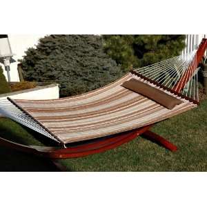  Bliss® Classic Quilted Hammock with Pillow Patio, Lawn 