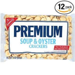 Premium Soup & Oyster Crackers, 9 Ounce Bags (Pack of 12)  