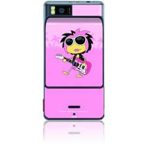   Protective Skin for DROID X   RockStar Girl Cell Phones & Accessories