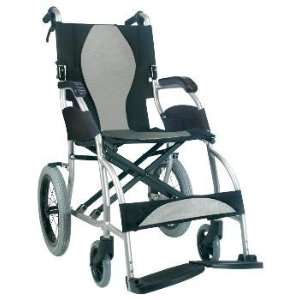 Karman Healthcare S 2501F16SS TP Ergonomic Wheelchair Pearl Silver