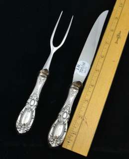 Towle King Richard Sterling Silver Carving Set Small Size 10 Knife SS 
