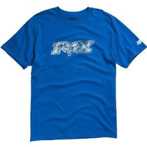 Fox Racing Digitized Youth Boys Short Sleeve Race Wear Shirt   Blue 