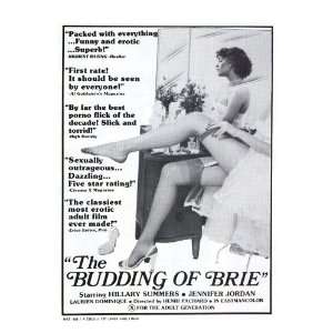  The Budding of Brie (1980) 27 x 40 Movie Poster Style A 