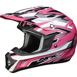  AFX FX 17 Off Road Motocross MX Helmet Multi Pink XL 