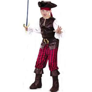  High Seas Buccaneer Costume Child Medium 8 10 Toys 